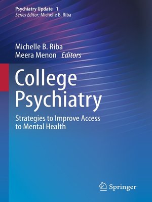 cover image of College Psychiatry